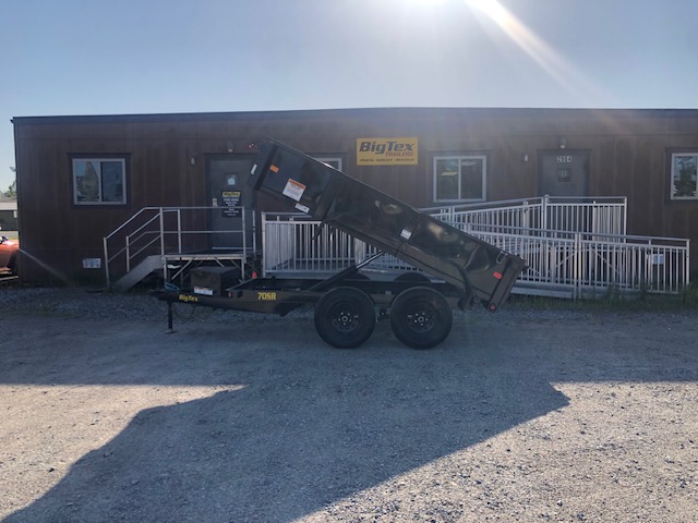 Big Tex 5'x10' Single Ram Dump Trailer 7,000# GVWR 70SR-10